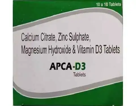 Awadh Pharma's Calcium Citrate, Zinc Sulphate, Magnesium Hydroxide, and Vitamin D3 tablets are vital for bone health and overall wellness.