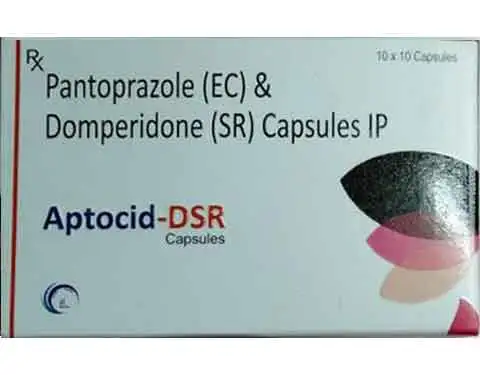 Awadh Pharma's Pantoprazole (EC) & Domperidone (SR) Capsules IP, effective for acid reflux and gastric motility issues.